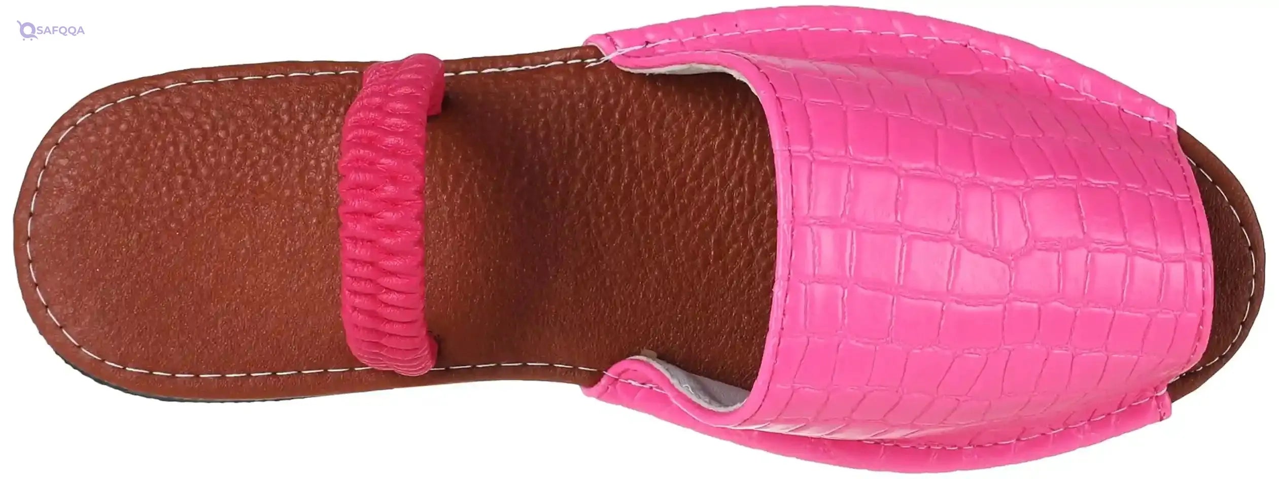 OX womens OX Faux Leather Slides For Women OX1036 Flip-Flop - Safqqa Egypt