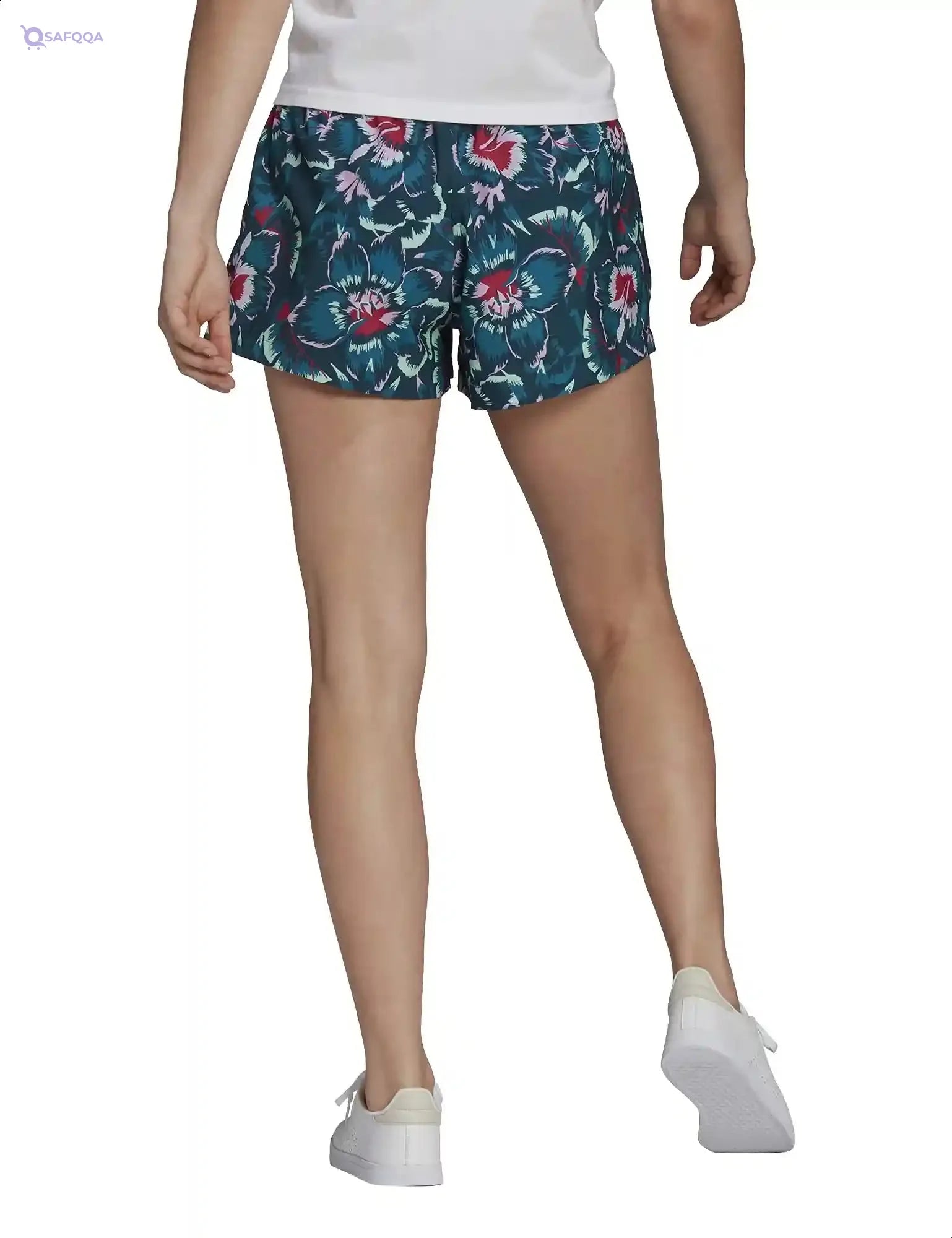 Adidas Women’s Patterned Side Pocket Shorts – Stylish and Functional - Safqqa