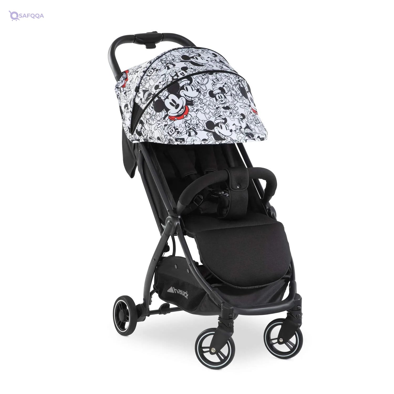 Hauck Disney Sun Hood for Swift X Buggy – Mickey, UV Protection 50+ - Safqqa