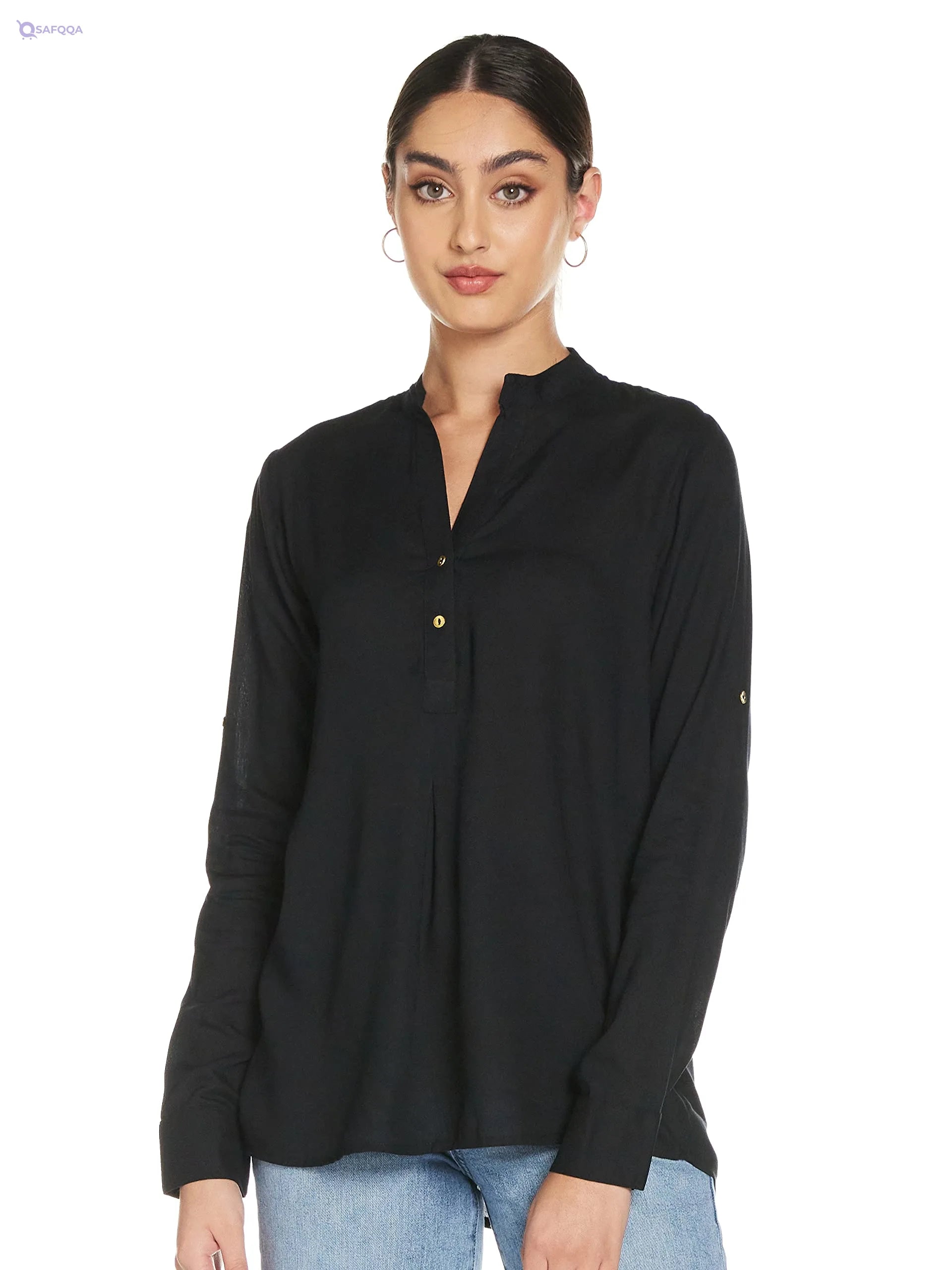 Styleville.in Women's Regular Fit Blouses - Safqqa