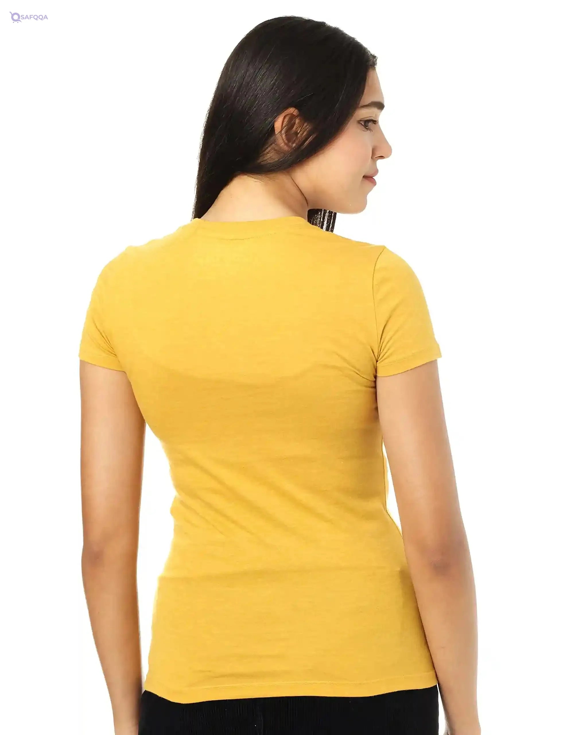 Aeropostale Contrast Print Short Sleeves T-Shirts for Women - Safqqa Egypt