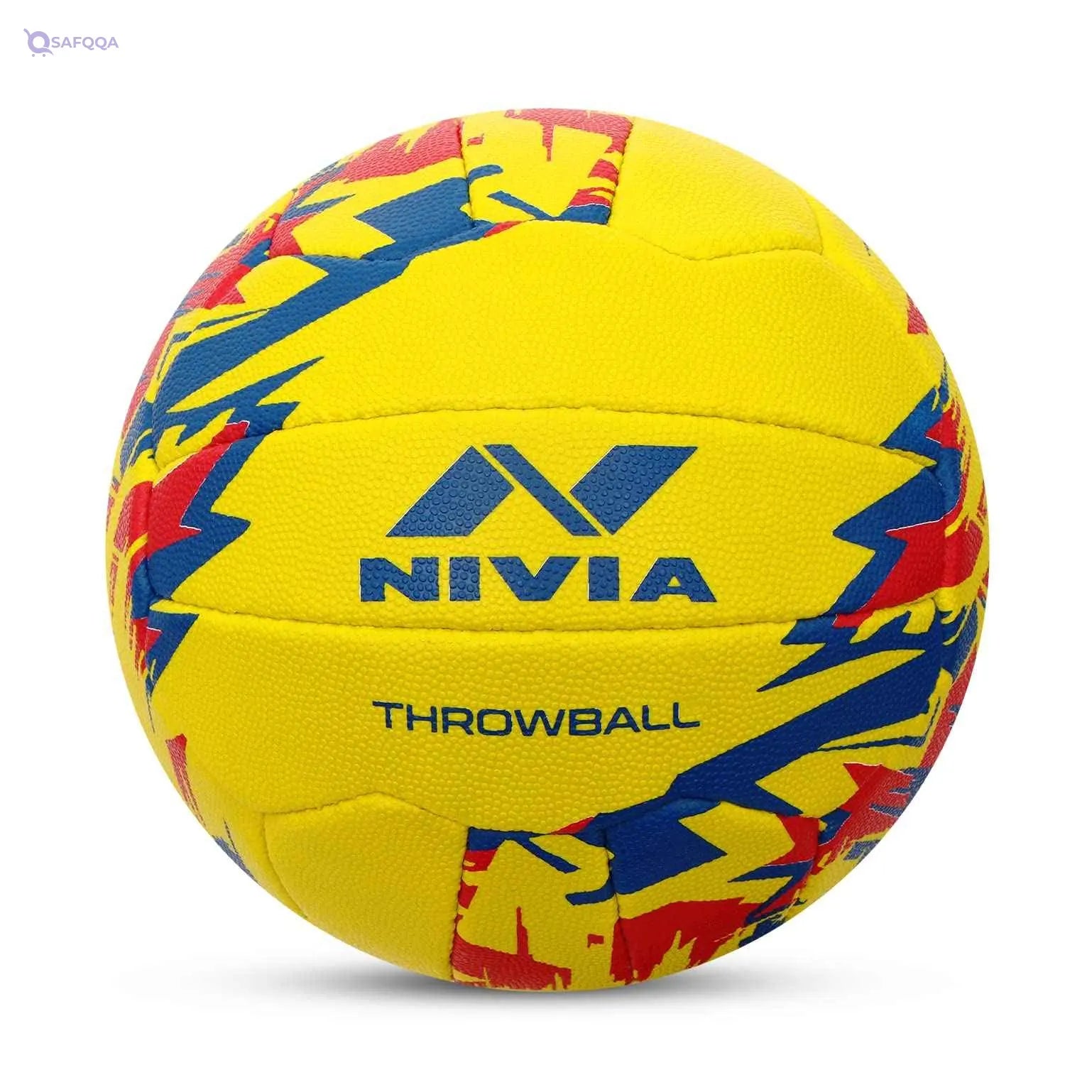 Nivia Throw Ball – Rubber, Size 5 - Safqqa