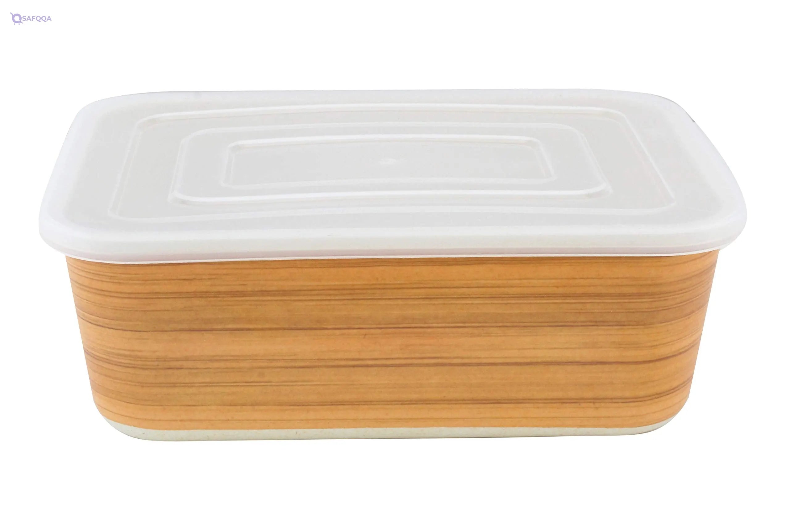 Cuisine Art Eco-Friendly Bamboo Fibre Food Container - Safqqa