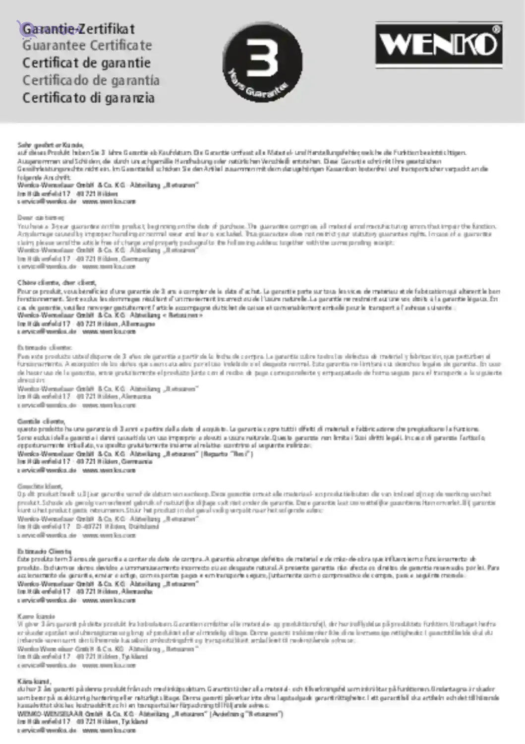 WENKO 20397100 Free standing toilet brush Samona Nature - Steel, 20 x 71.5 x 20 cm, Chrome-Damage Box - Safqqa