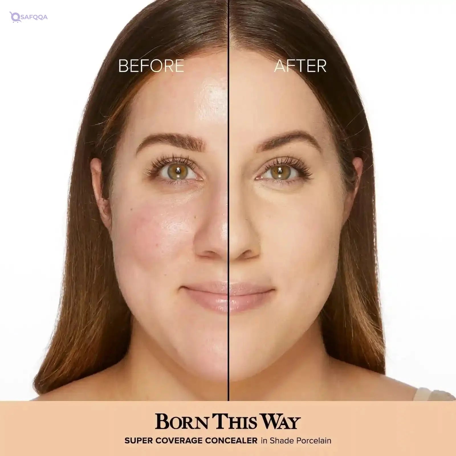 Too Faced Born This Way Super Coverage Multi-Use Longwear Concealer Porcelain - Safqqa