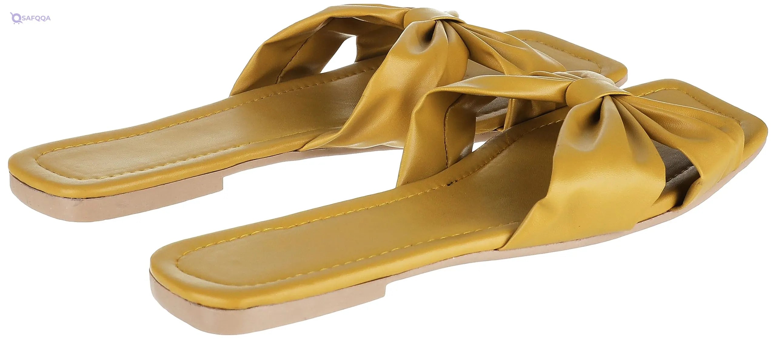 SWAY Flat Slide Slippers For Women, Lightweight and durable sole. - Safqqa
