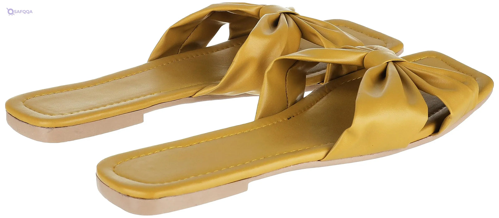 SWAY Flat Slide Slippers For Women, Lightweight and durable sole. - Safqqa