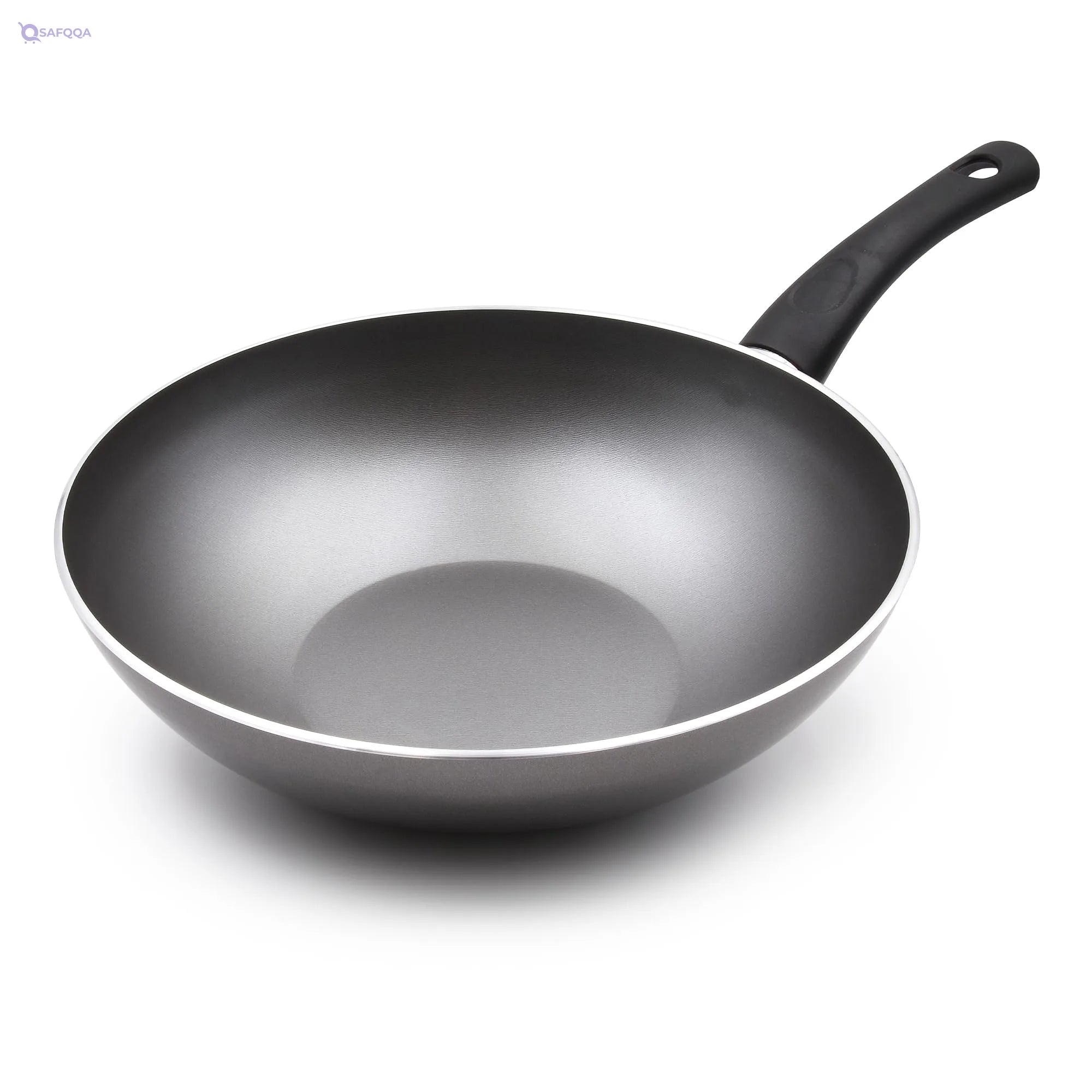 Celar Frying Pan Aluminum , 28 cm ,Grey - Safqqa