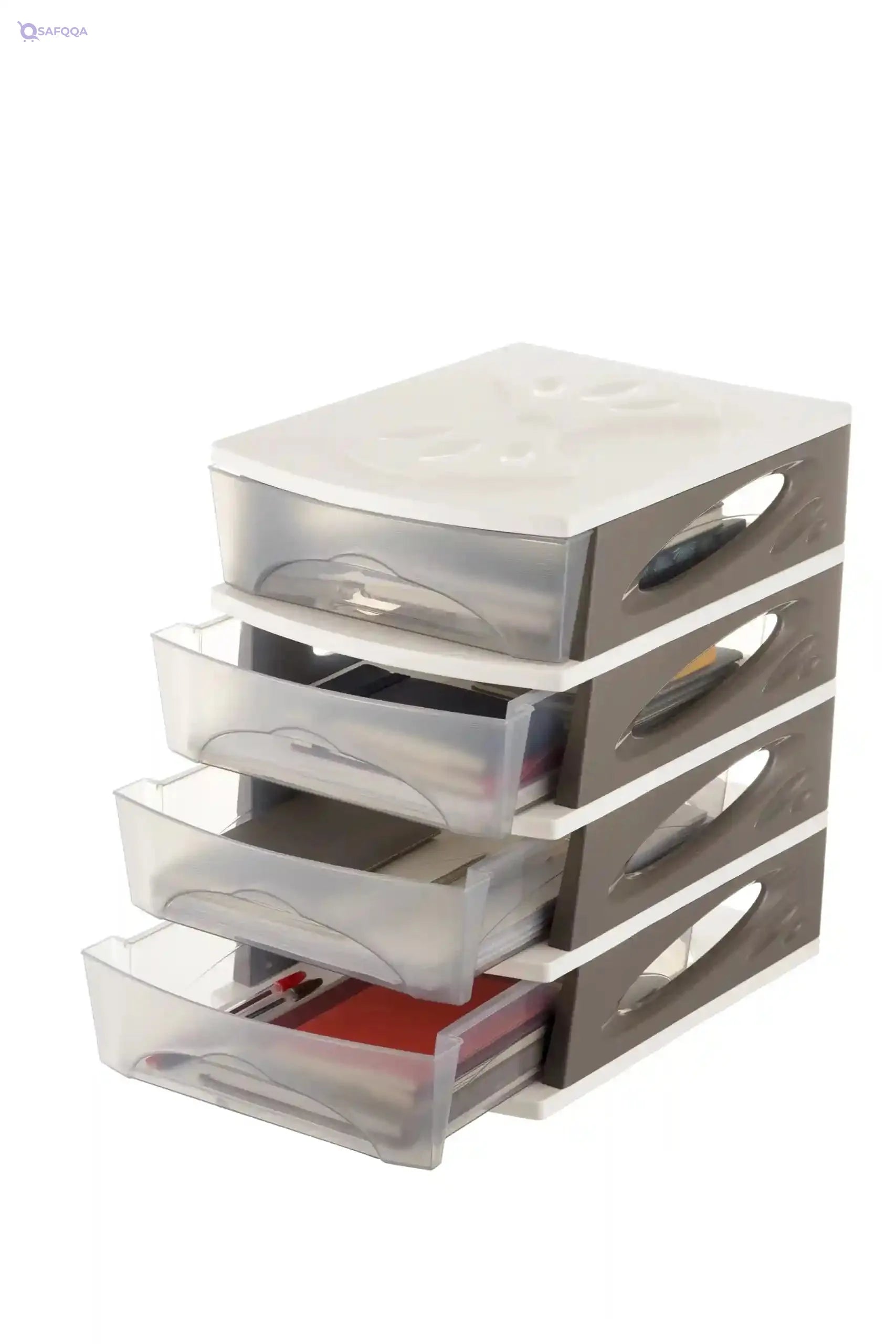 Bama Storage Box Set - 4-Pack, Green (Made in Italy) - Safqqa