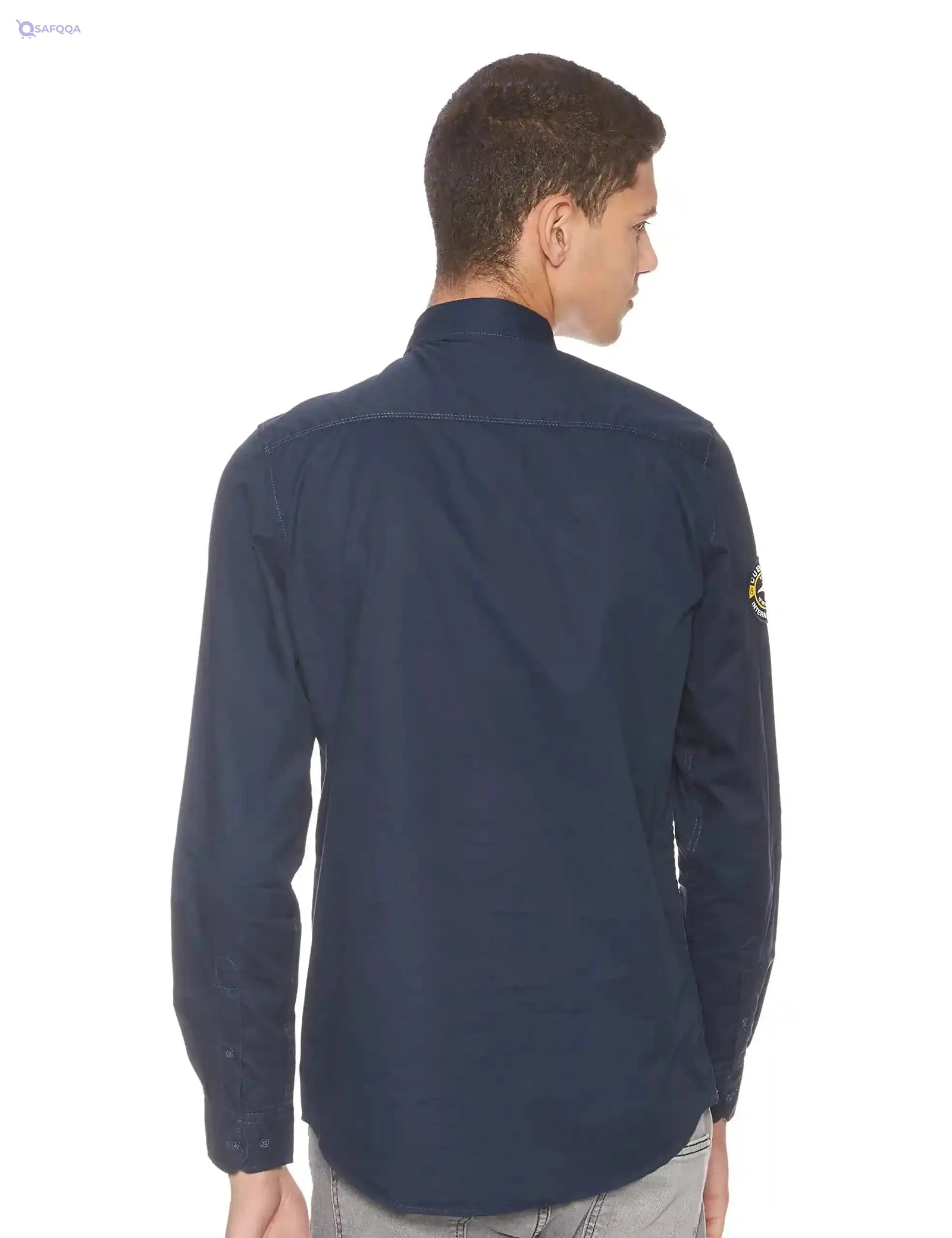 Town Team mens Cuba Plain Long Sleeves Shirt - Safqqa Egypt
