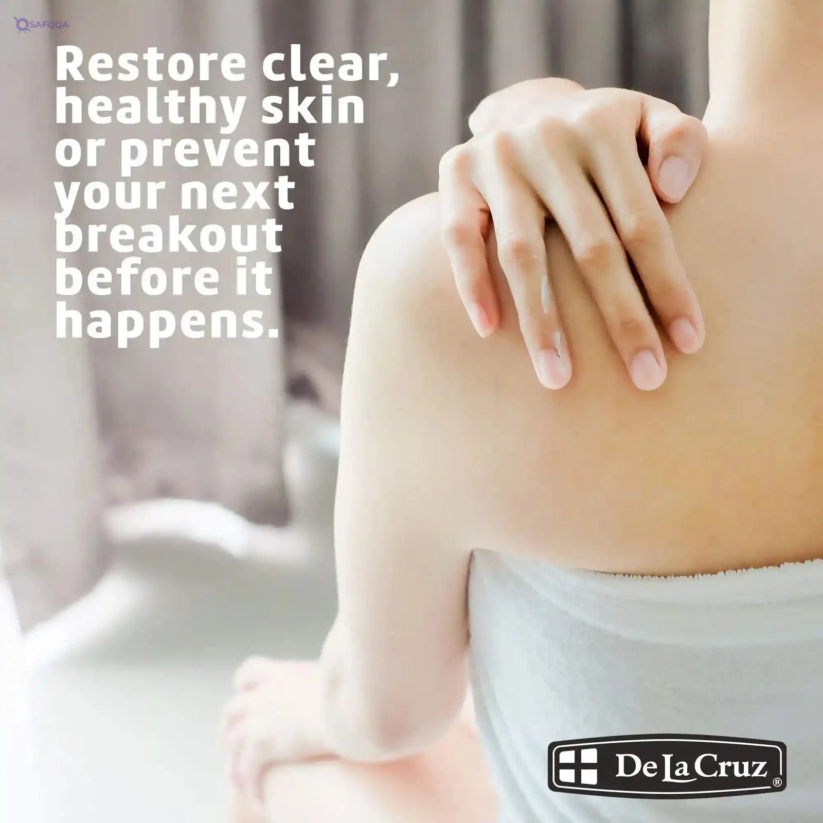 De La Cruz Acne Treatment with 10% Sulfur - Mini Size (6g) - Safqqa