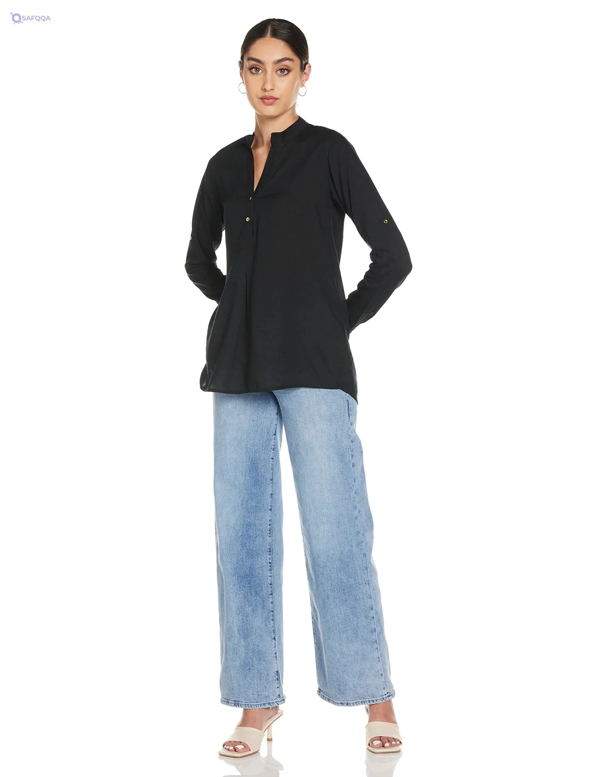 Styleville.in Women's Regular Fit Blouses - Safqqa