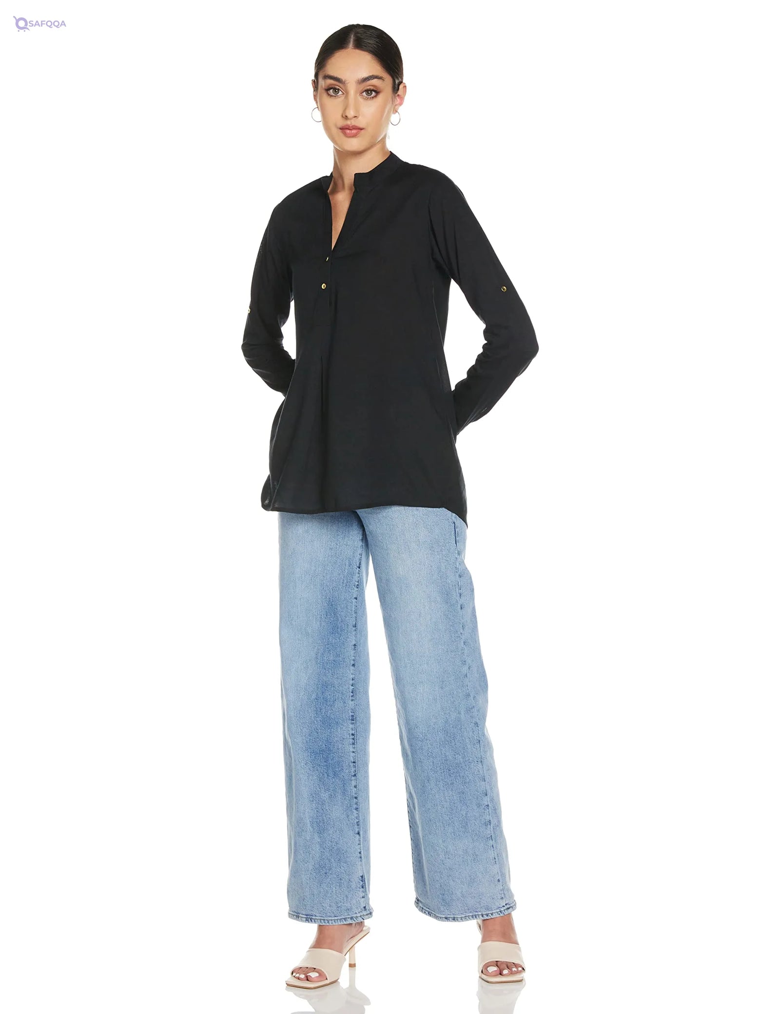 Styleville.in Women's Regular Fit Blouses - Safqqa