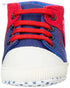 Mix and Max Two-Tone Contrast Stitching High-Top Lace-Up Shoes for Boys - Safqqa