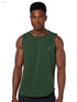 EDITORA 34 Cotton Round-Neck Chest-Logo Sleeveless T-Shirt For Men, - Safqqa