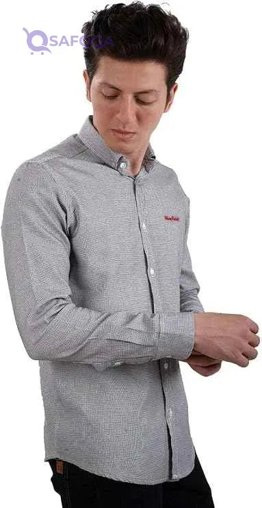 White Rabbit Men's WR1018S19 Long Sleeve Shirt - Safqqa Egypt