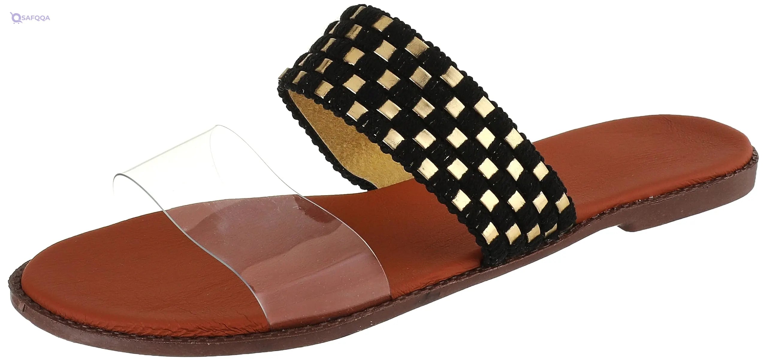SWAY Flat  Slide Slipper For Women ,Open flat slide design for easy slip-on and removal. - Safqqa