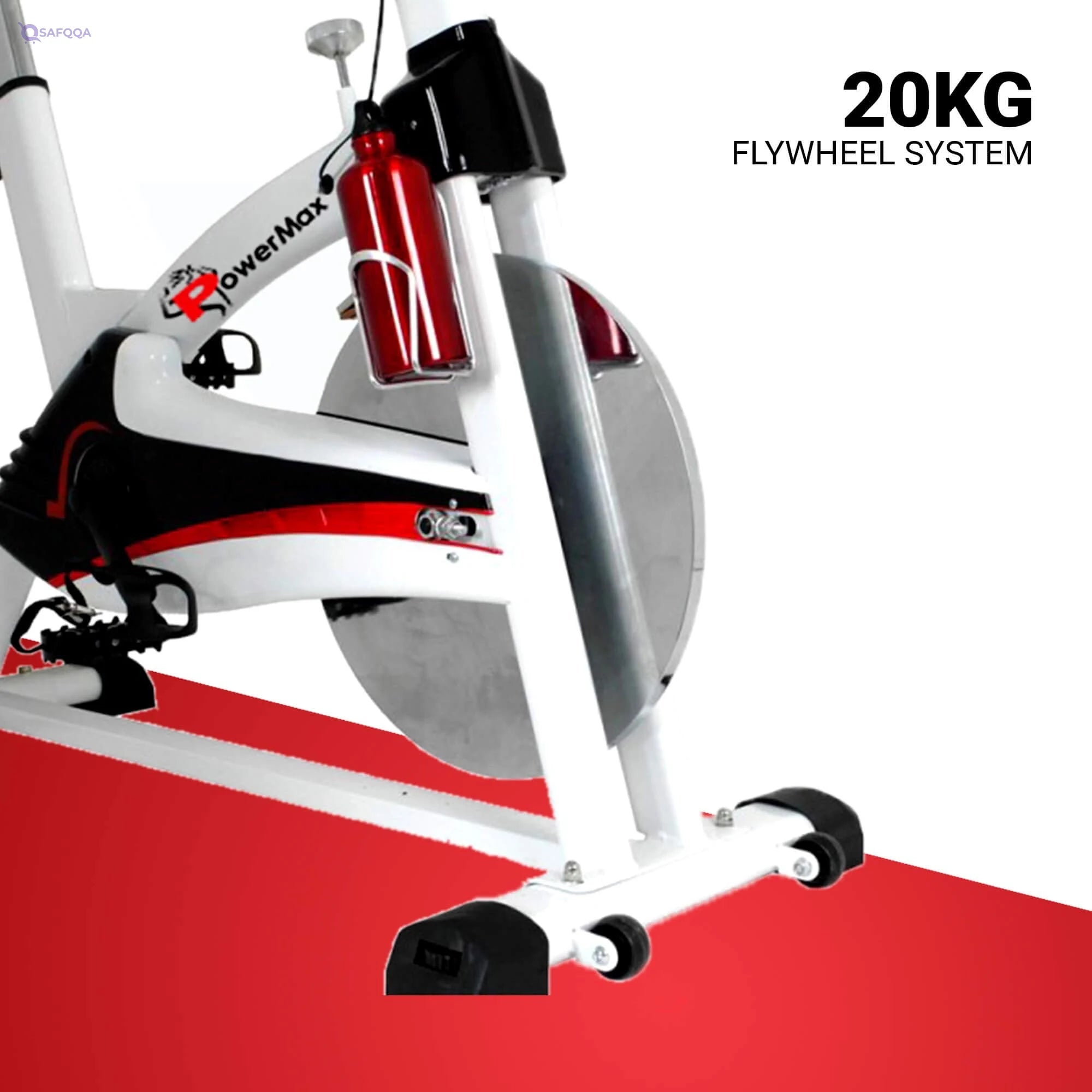 Powermax Fitness BS-2070C Semi-Commercial Spin Bike - Safqqa