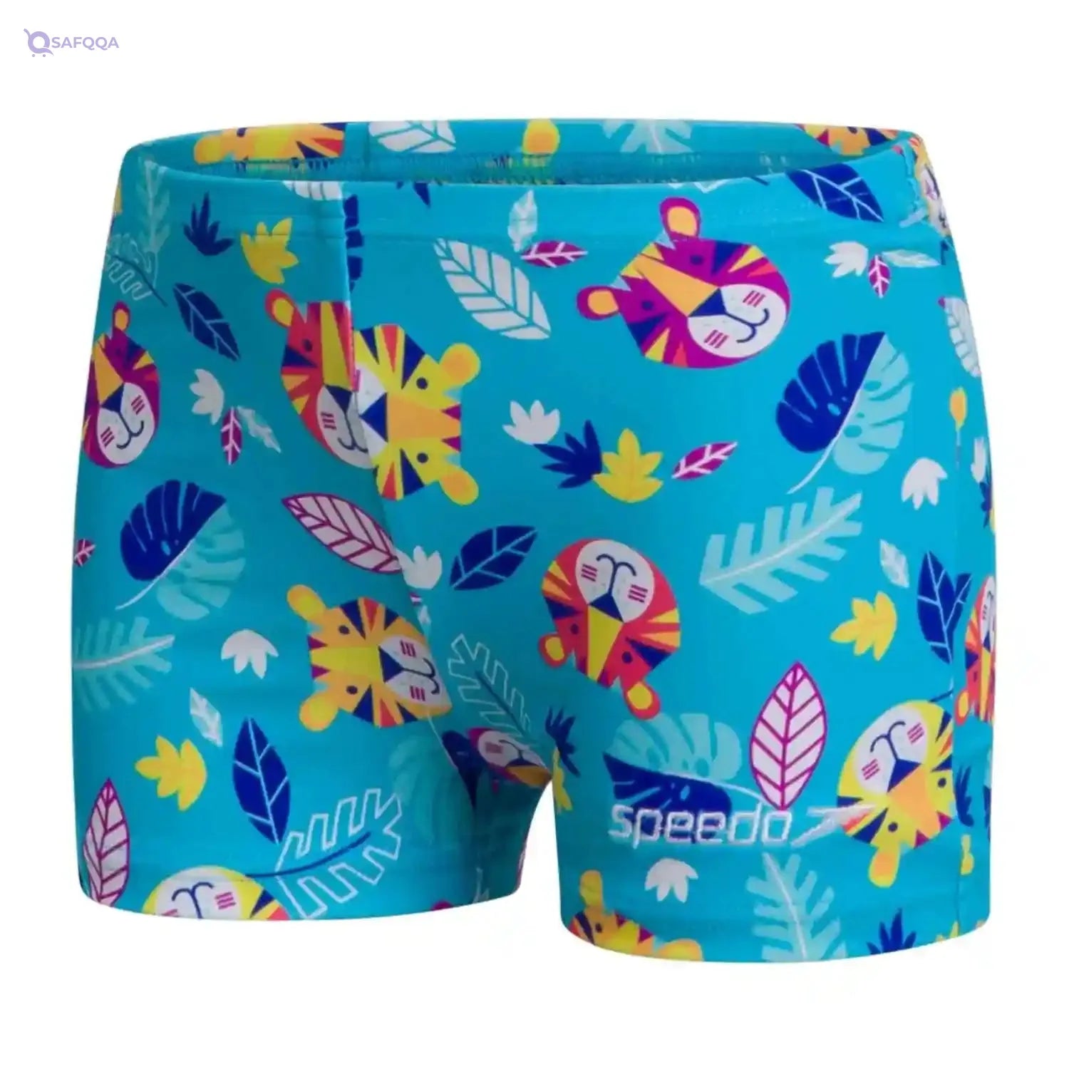 Speedo Boy's Jungleterry Digital Allover Aquashort Swim Briefs - Safqqa Egypt