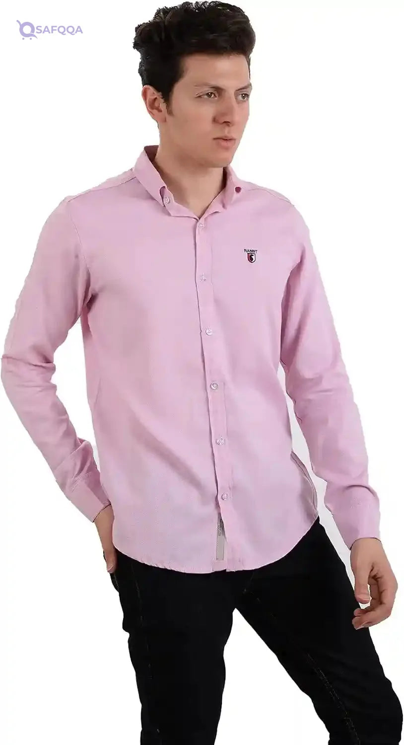 White Rabbit Men's Long Sleeve Shirt (WR2016S20) - Safqqa Egypt