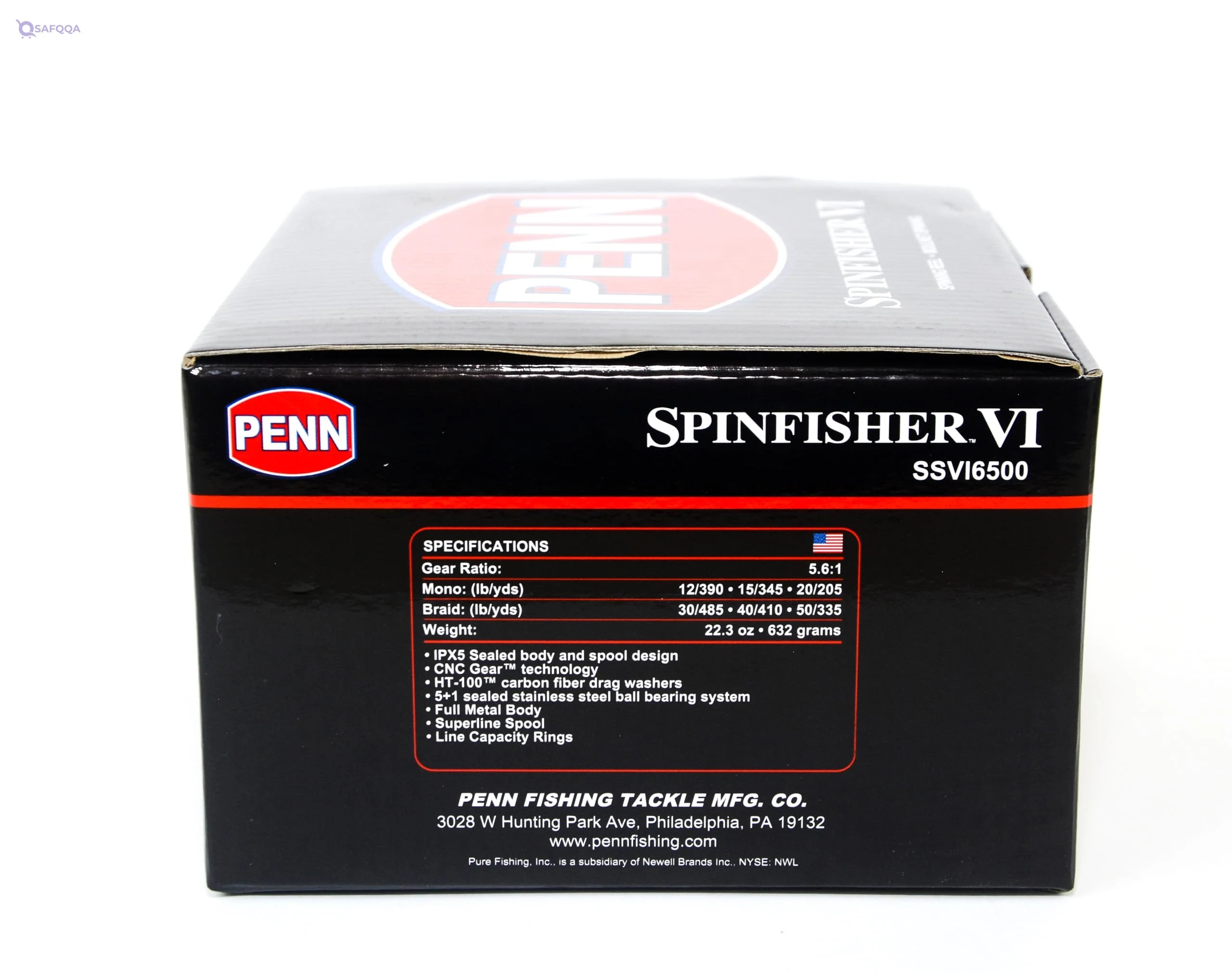 Penn SSVI6500 Spinning Fishing Reel - Safqqa