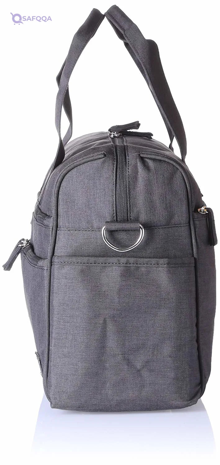 BamBini CB210 Baby Diaper Bag - Grey - Safqqa