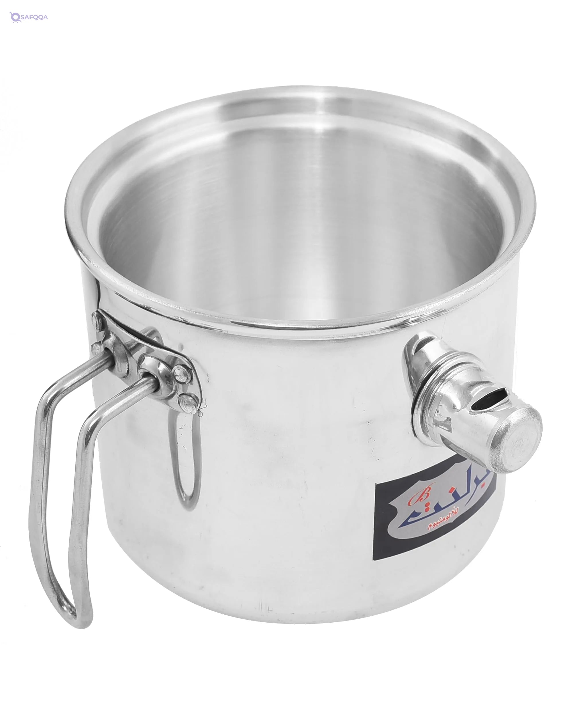 Brilliant Whistling Aluminum Milk Pot – 18 cm - Safqqa