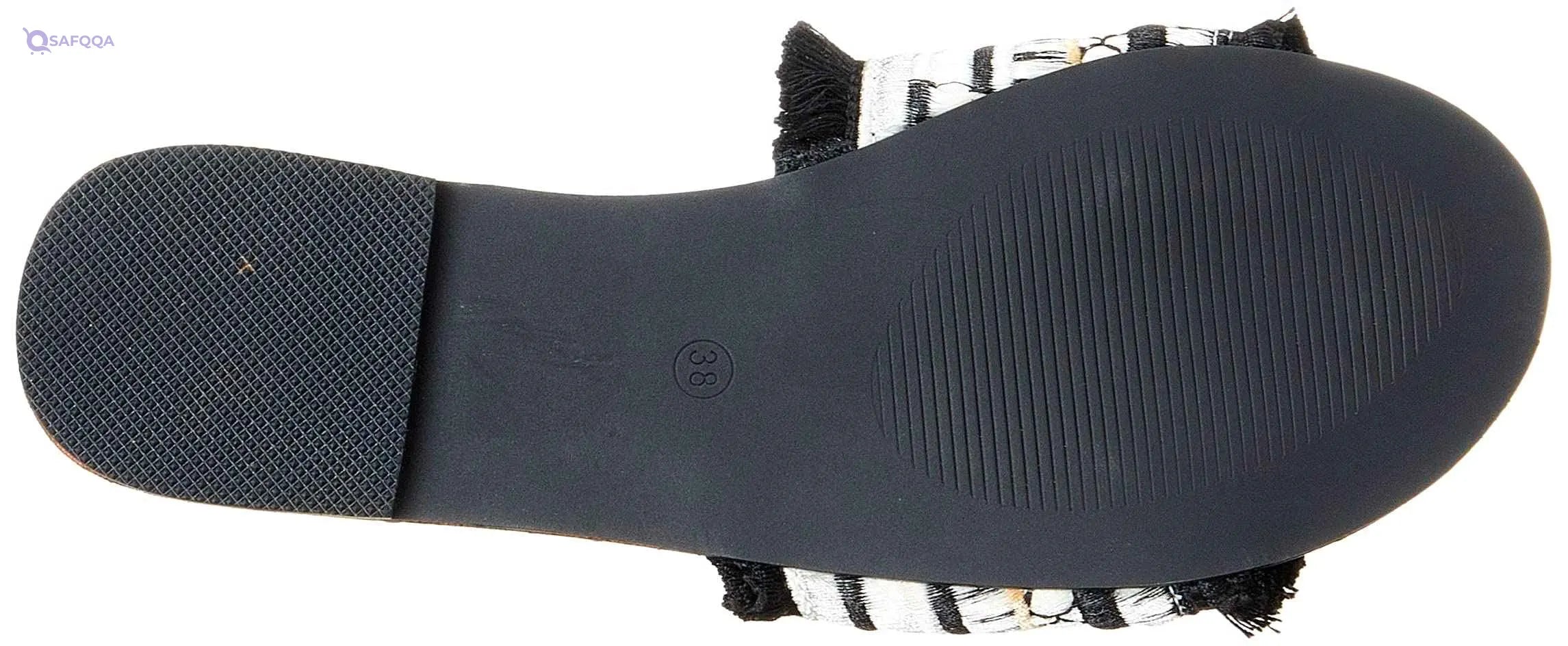 Pixi Stitch Detail Strap Flat Slippers for Women - Safqqa Egypt