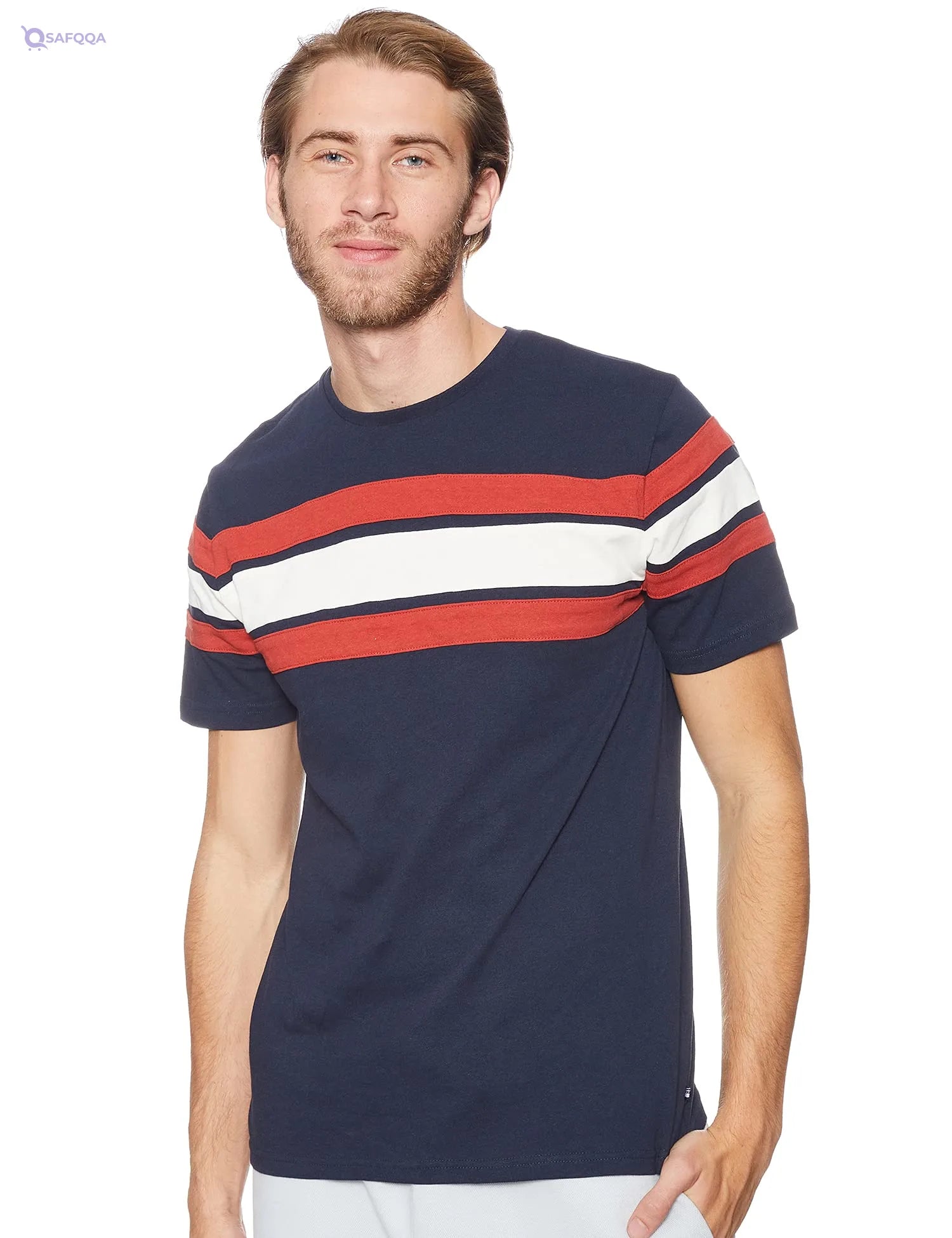 Matalan T-Shirt for Men Simple and versatile design - Safqqa