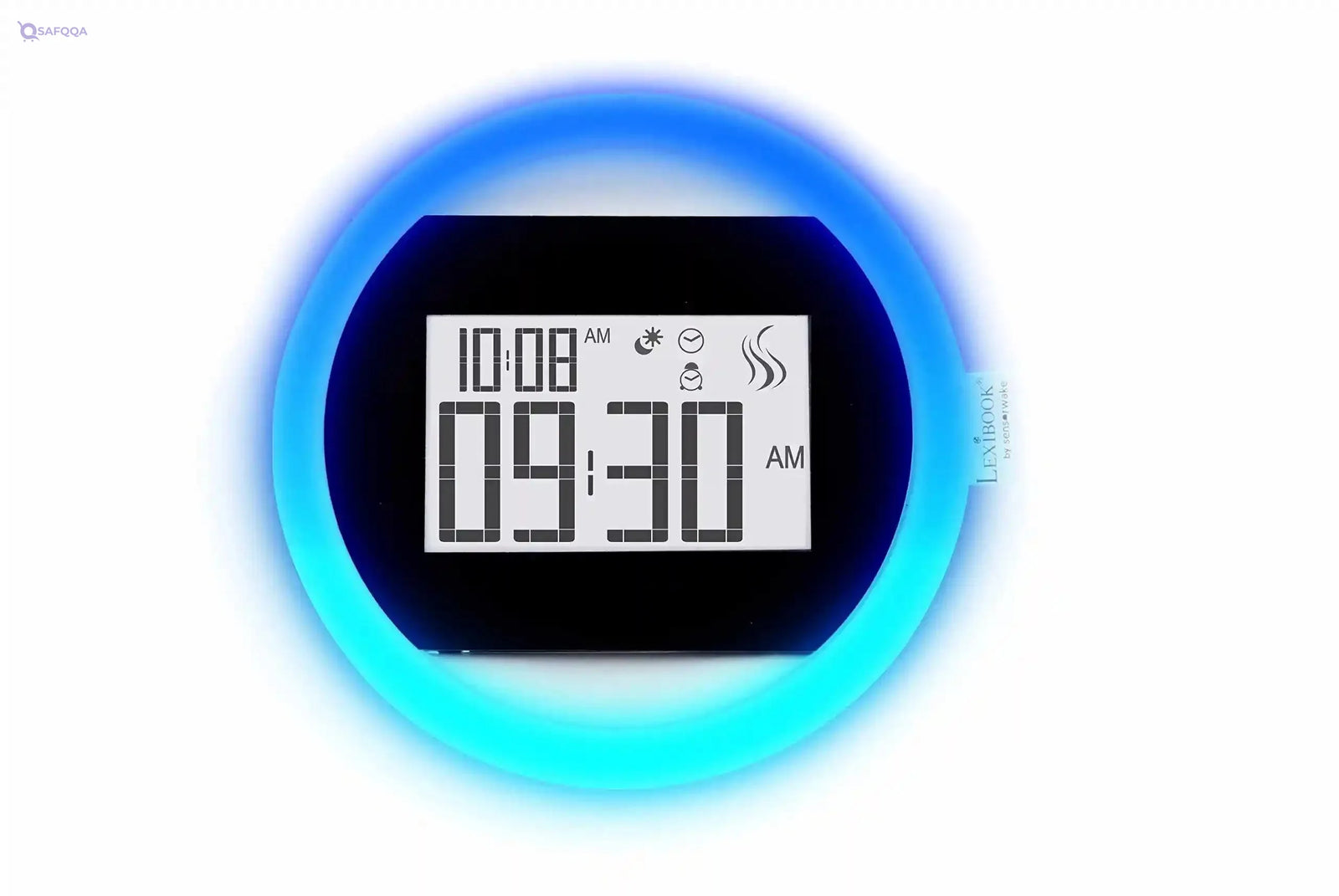 Lexibook by Sensorwake The Olfactory Alarm Clock, Relaxing Light, FM Radio, Battery Operated or USB Cable, White/Black, CS100 - Safqqa Egypt