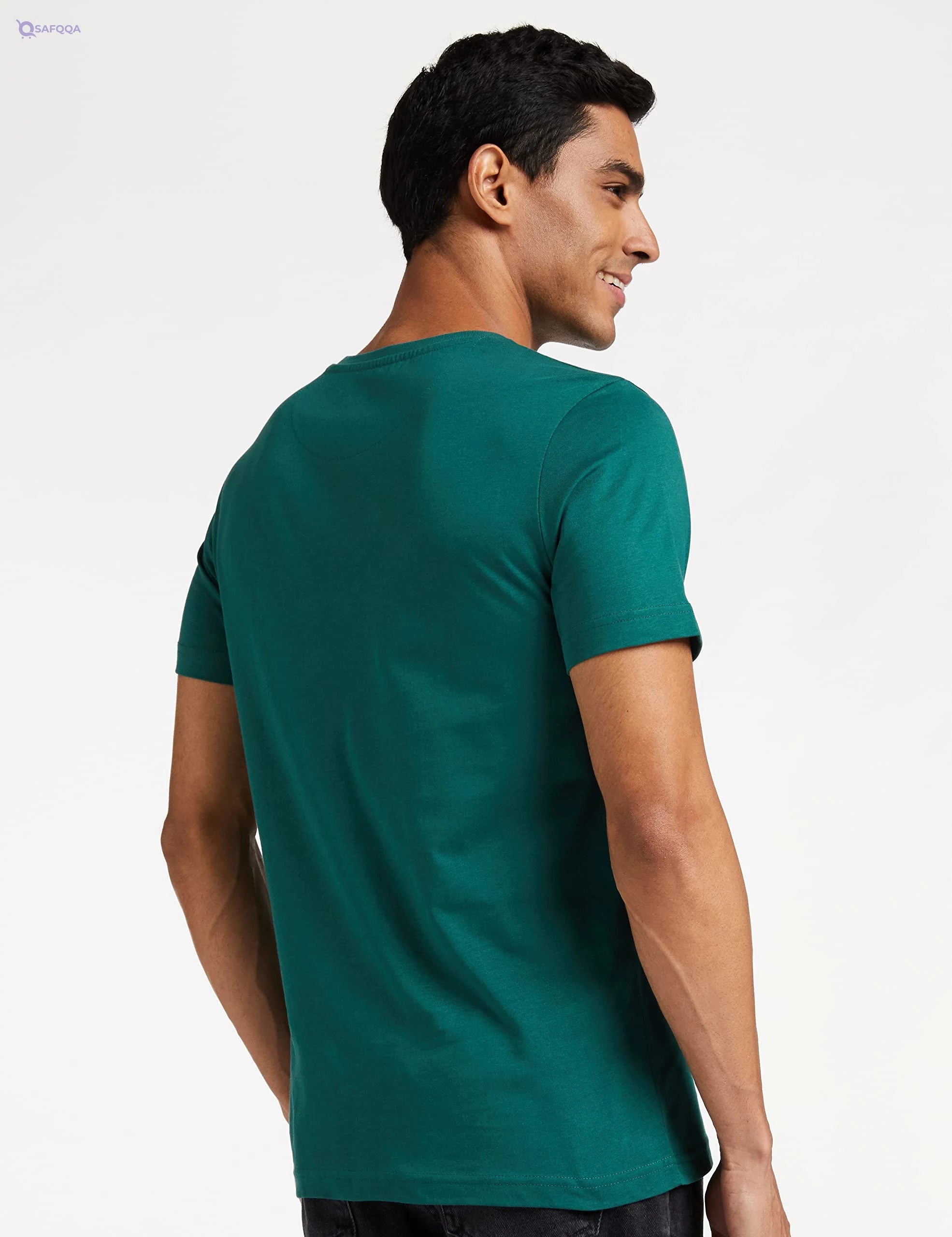 Symbol Men’s Regular Fit Plain T-Shirt - Safqqa