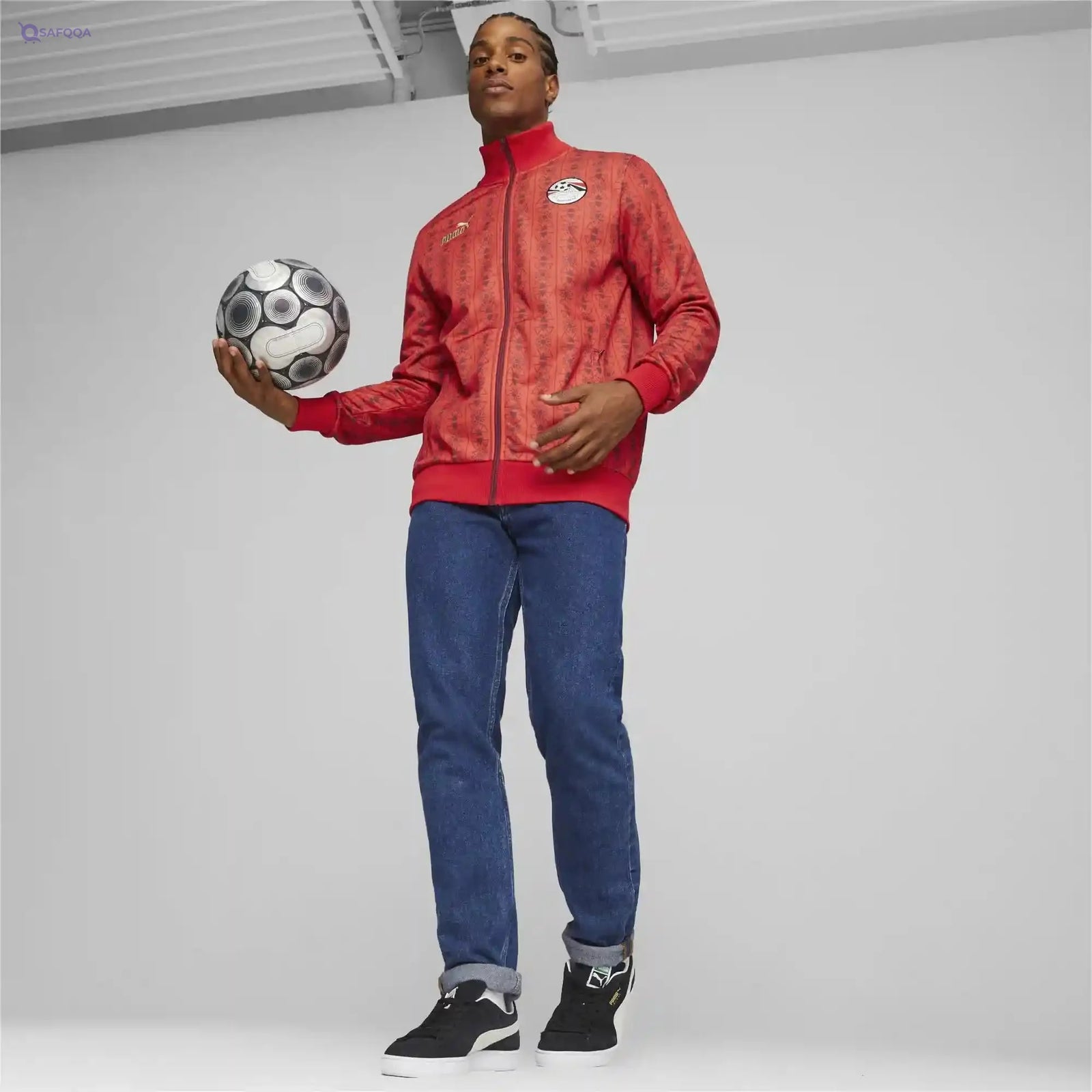 PUMA Unisex EFA FtblCulture Jacket PUMA Red COAT (pack of 1) - Safqqa Egypt