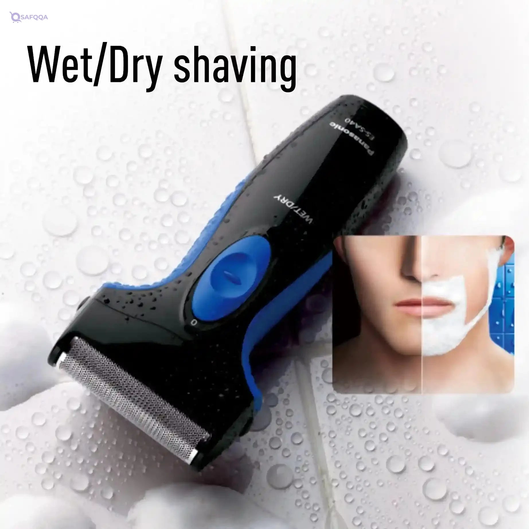 Panasonic Pro Curve Wet & Dry Shaver - ES-SA40, Black - Safqqa Egypt