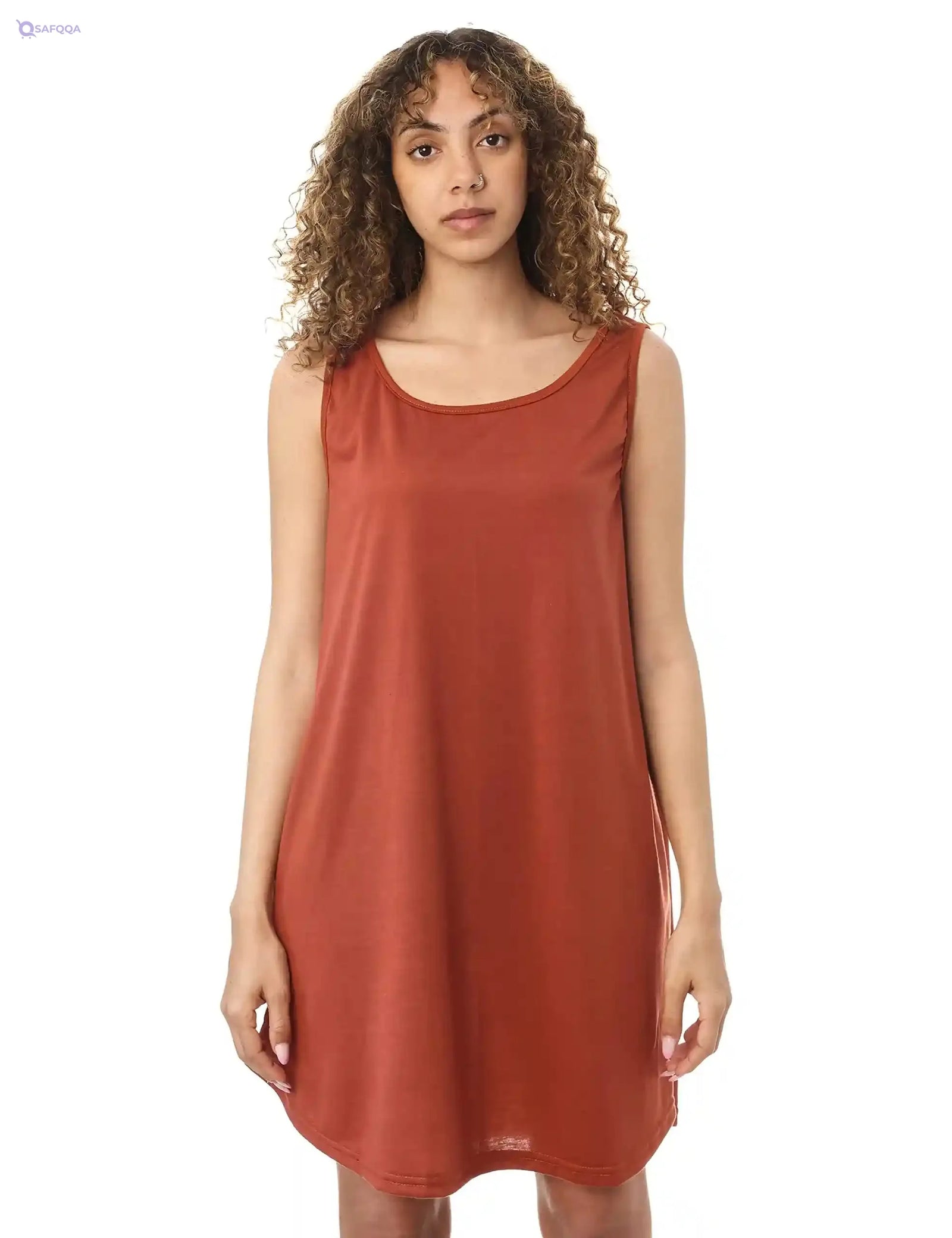 JAMILA Women Women Sleevless Short Dress - Safqqa Egypt