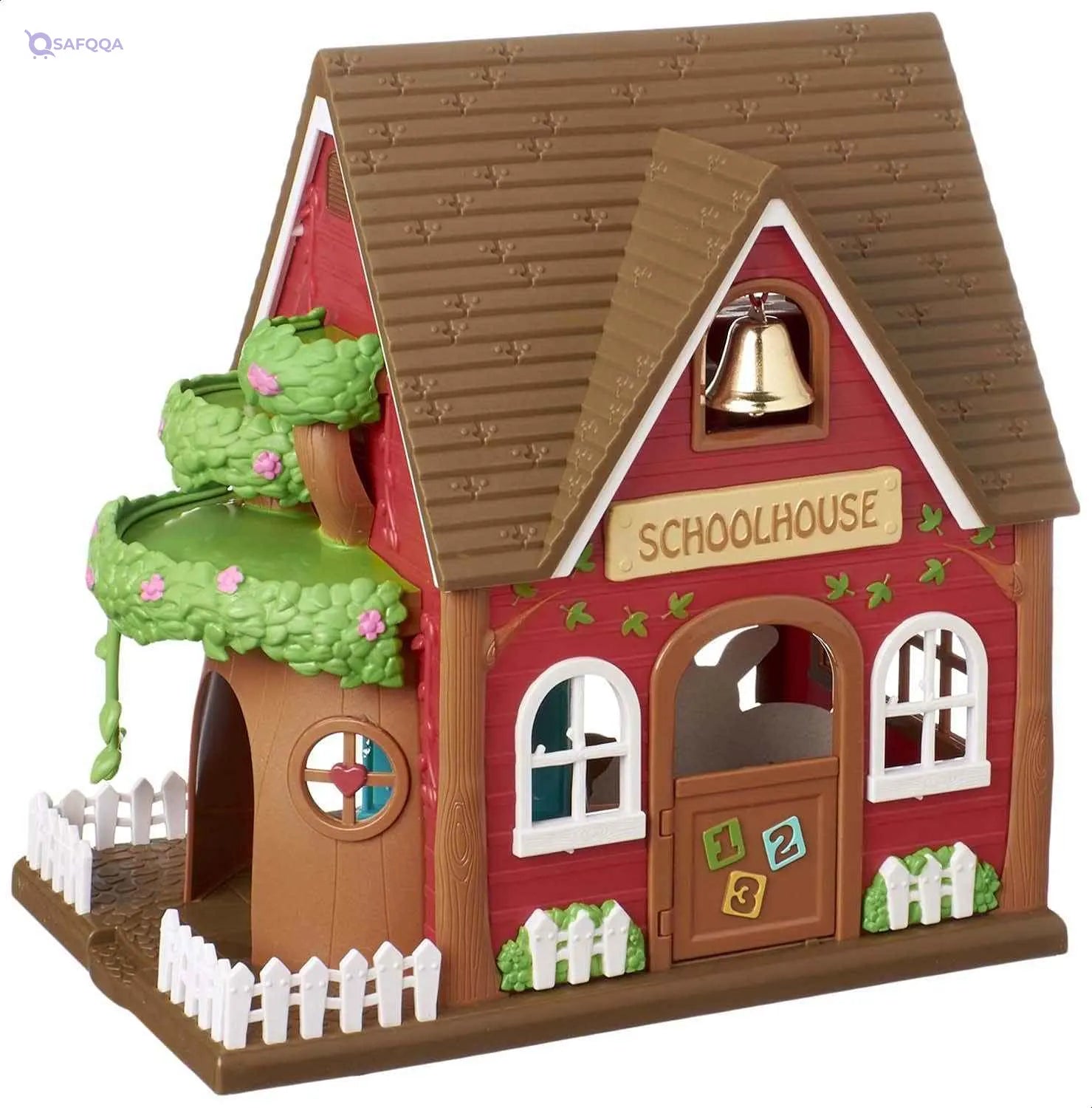 Lil Woozez Woodland School House Playset for Kids, 16 Pieces - Safqqa Egypt