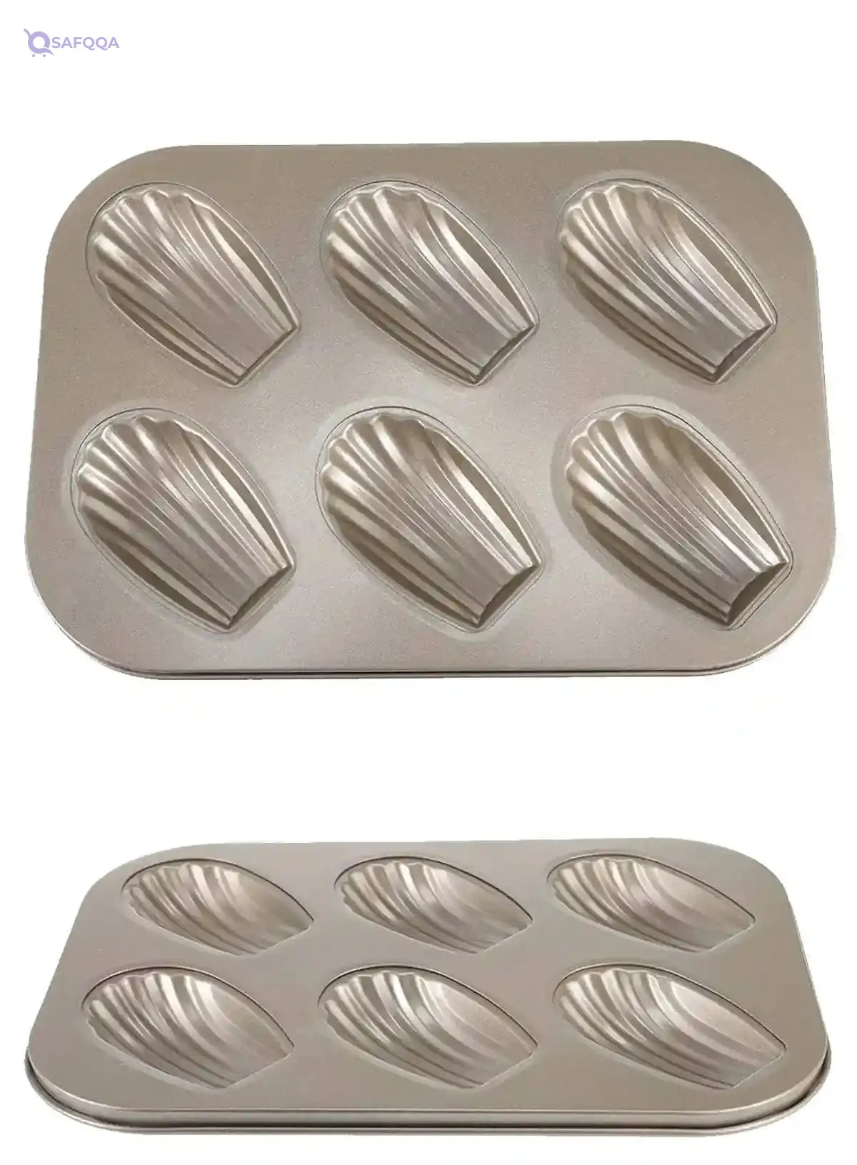 Cake Decor Non Stick 6 Cavity  Mould (Heavy) - Safqqa