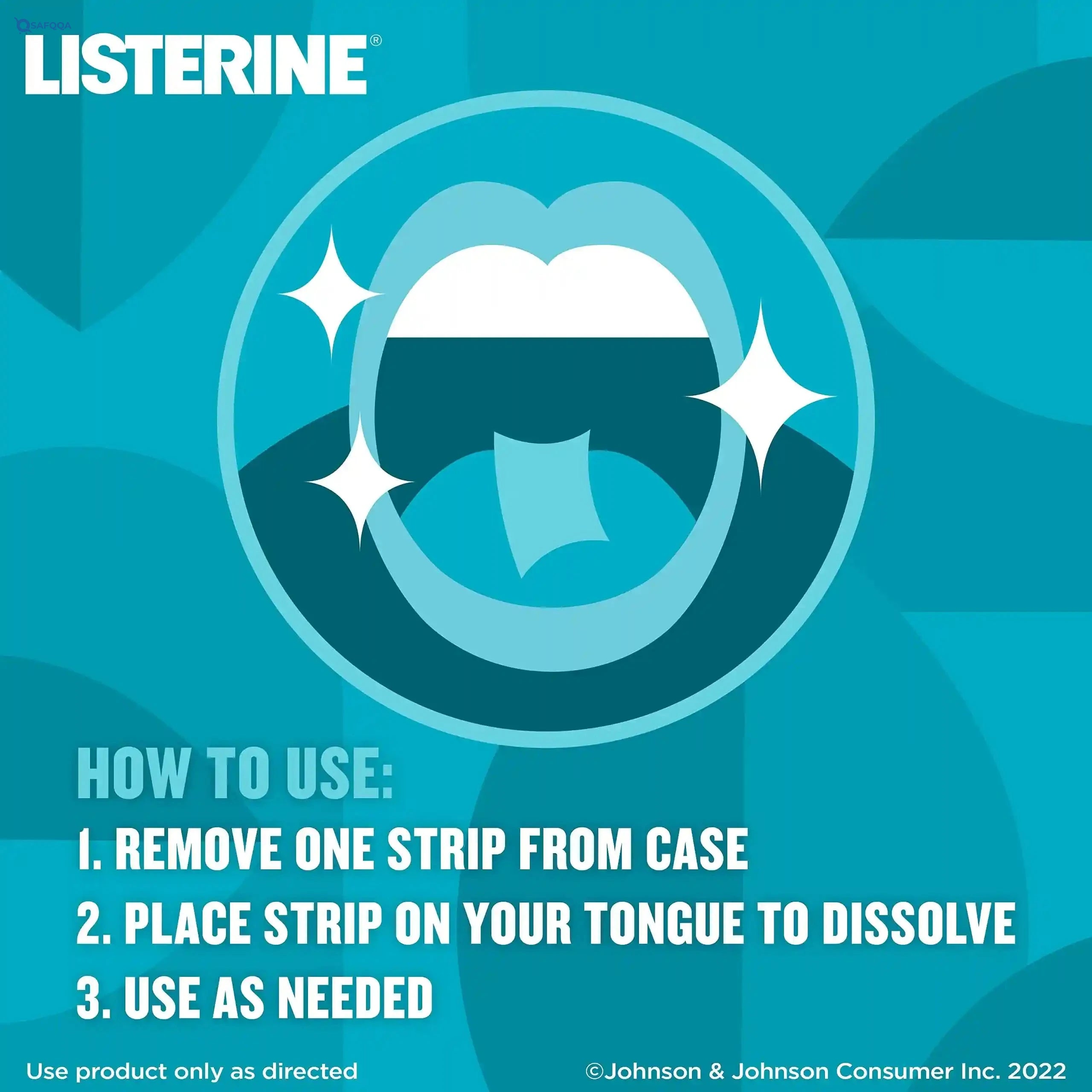 Listerine Floss Packs (Backend or Peggable) - Cool Mint - Safqqa Egypt