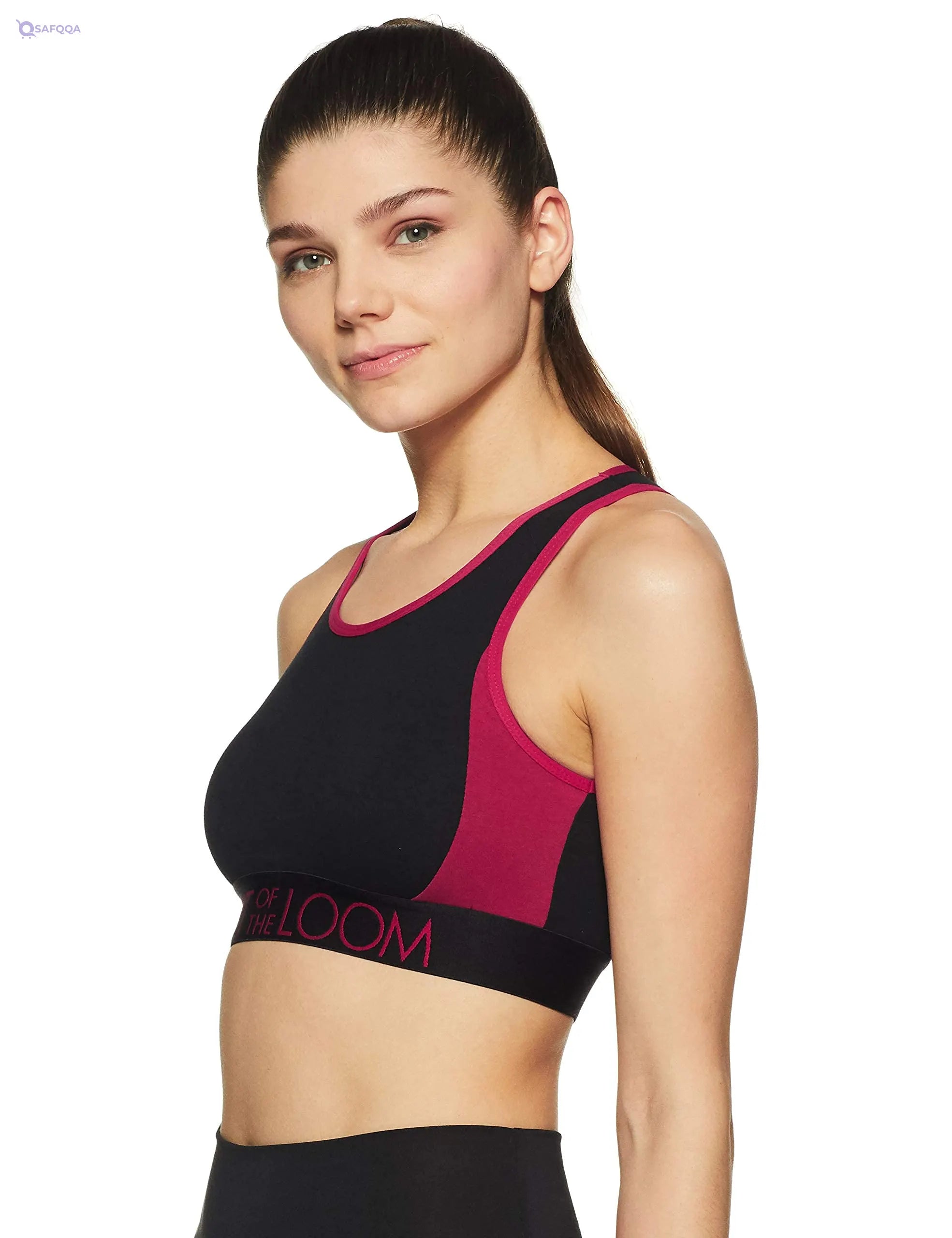 Fruit of the Loom Women’s Play Active Sports Bra – Comfort & Support - Safqqa