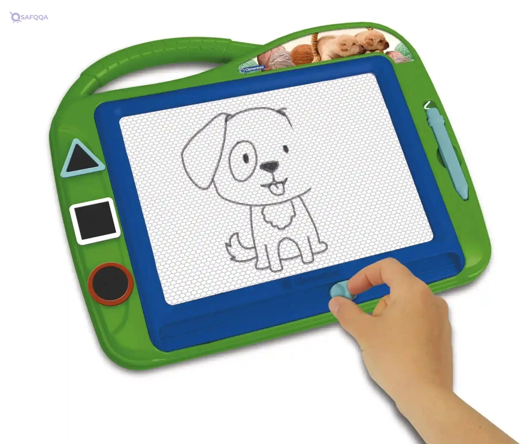 Clementoni Magic Slate for Babies - Animal Themed, Multi-Colored - Safqqa Egypt