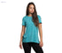 Magma Crew-Neck High-Low Regular-Fit T-Shirt for Women - Safqqa Egypt
