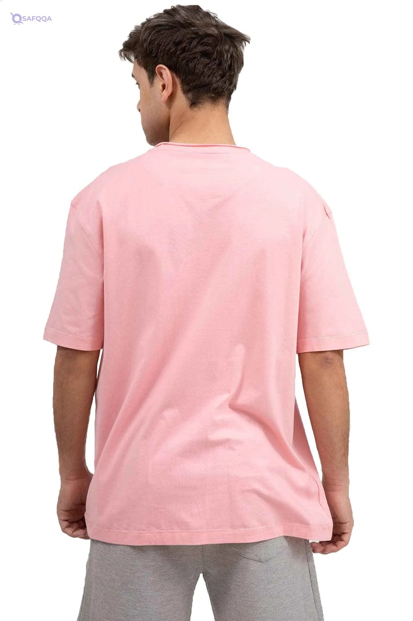 Premoda Cotton Regular-Fit V-Neck Plain T-shirts for Mens - Safqqa Egypt