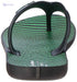 Rider Flip-Flop - Black/Black/Green - Safqqa Egypt