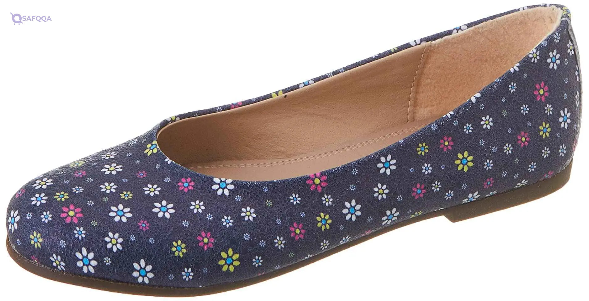 Skippy shoes navy for girls polyurethane leather - Safqqa Egypt