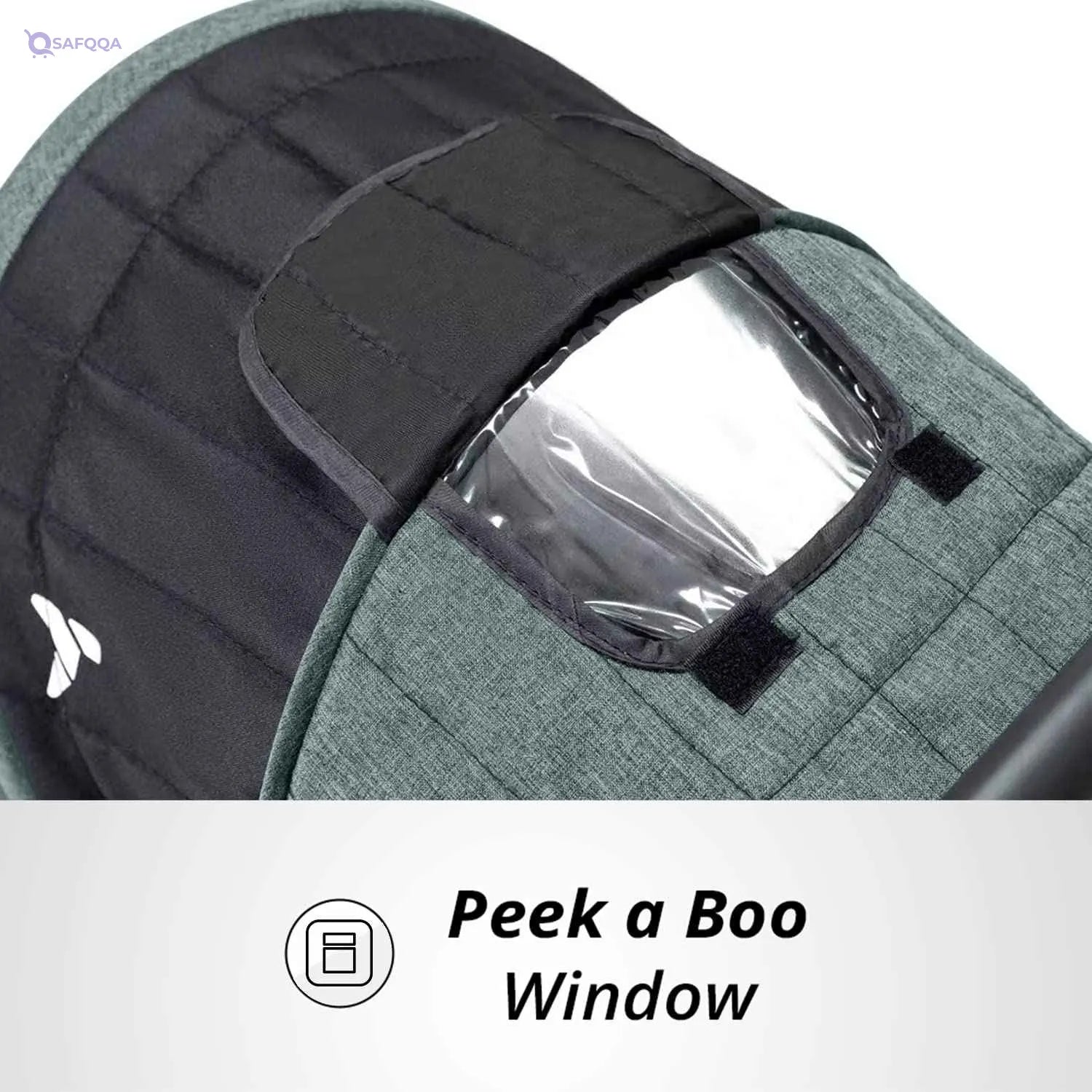 Teknum Reversible Look at Me Stroller - Dark Grey - Safqqa Egypt