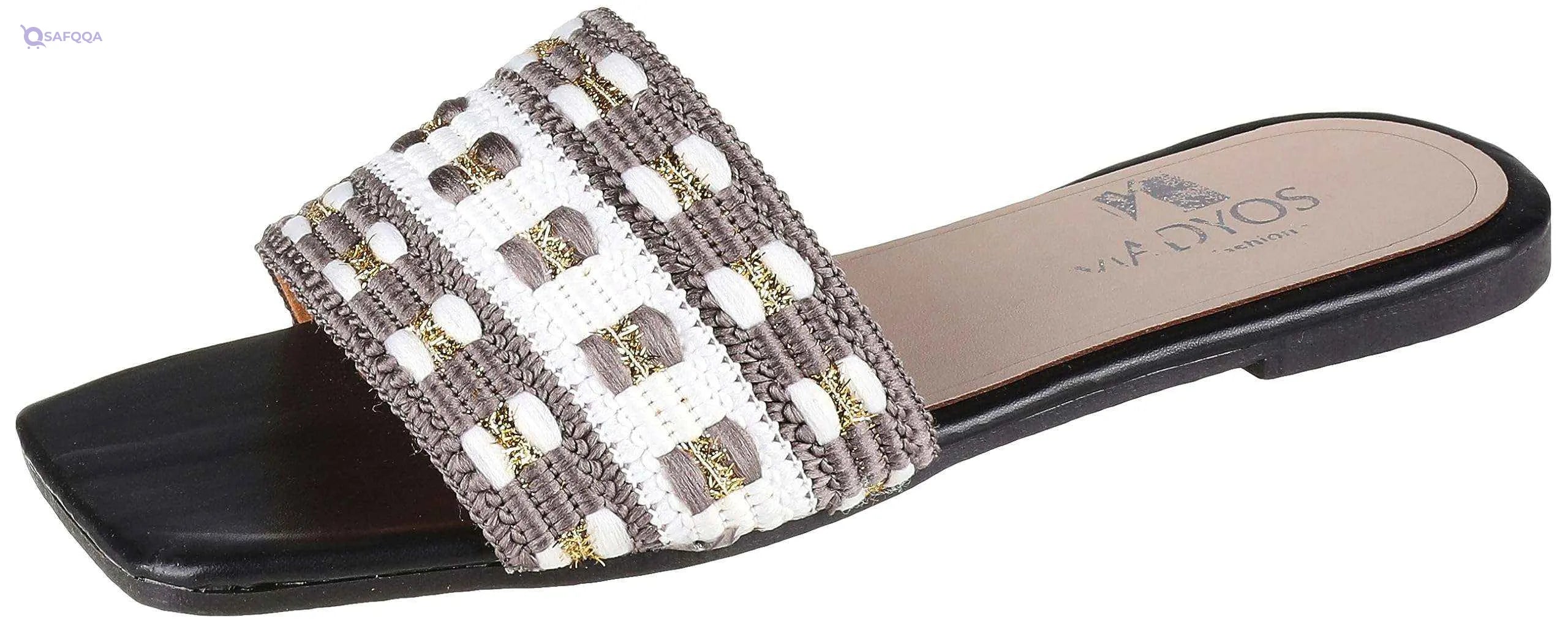 womens 713-MAD Flat Slipper - Safqqa Egypt