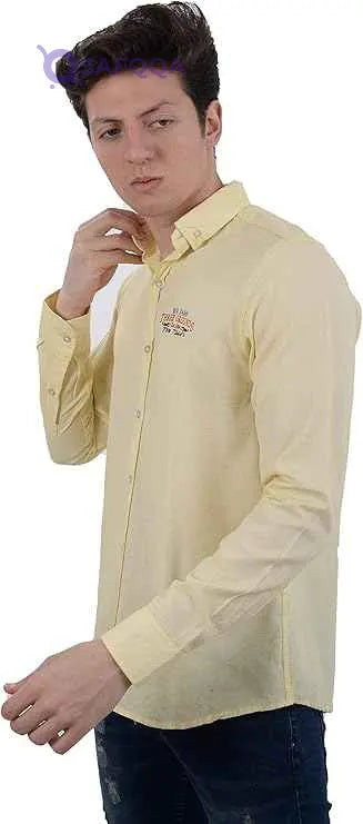 White Rabbit Men's Long Sleeve Shirt - Model WR2014S20 - Safqqa Egypt