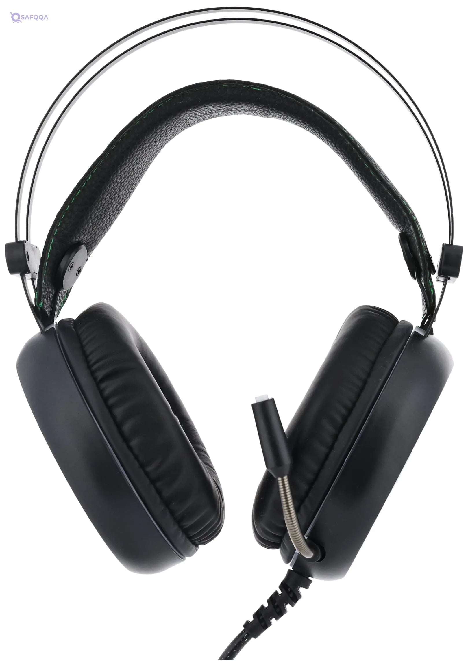 GigaMax Wired Headphones ,Black - Safqqa