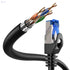 KabelDirekt Network Cable – Transmits maximum fibre-optic internet speed – Ethernet & LAN Cable – 5x 0.25m – Available in 0.25-30m – Gigabit Network, Router/Modem, RJ45 (black/silver) - Safqqa Egypt