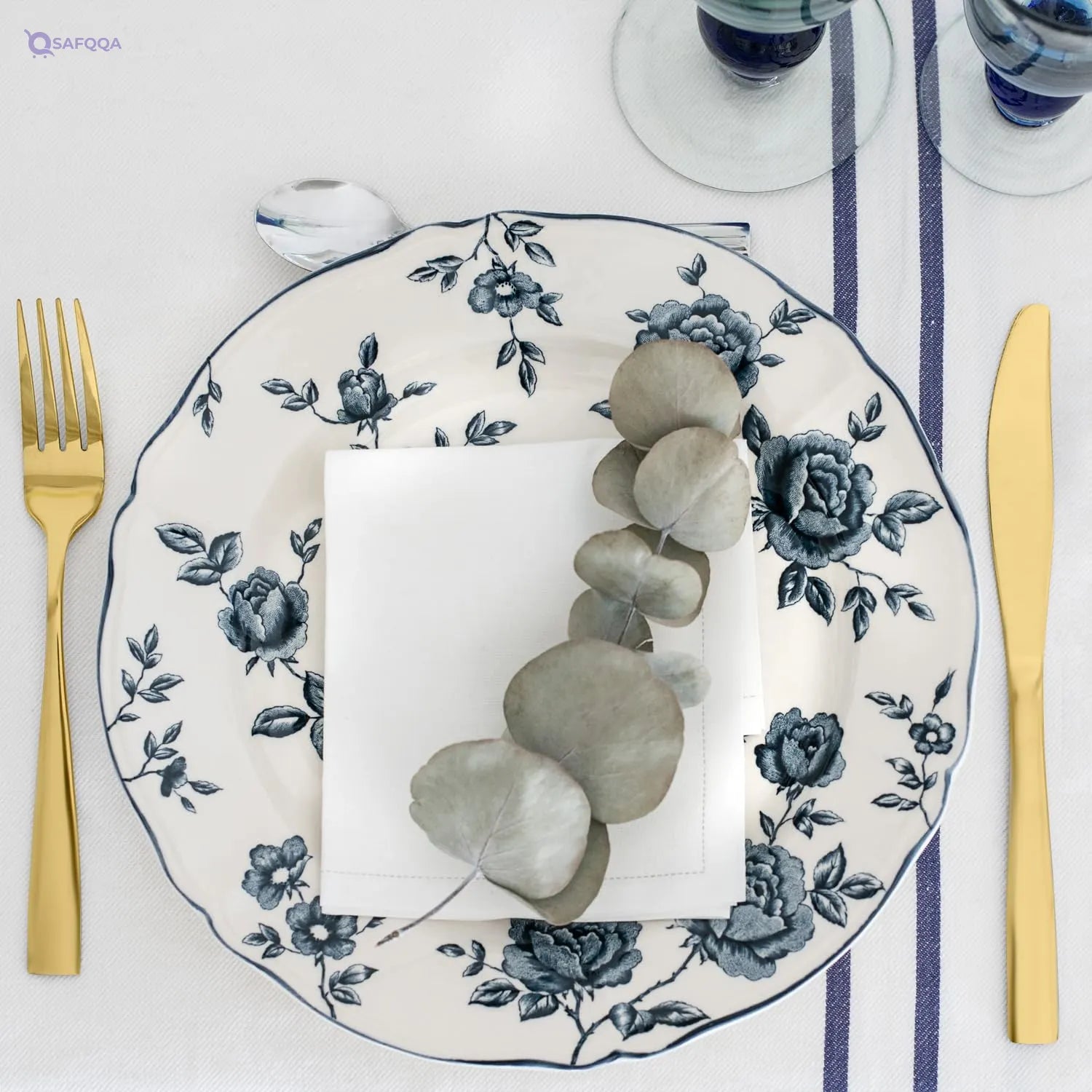 Otto Koning  Stainless Steel Flatware Set for 6 People - Safqqa