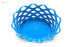 Mintra Home Plastic Bread Or Fruit Serving Oval Basket, Storage Basket, Food Basket ,For Kitchen Countertop and Dining Table - Safqqa